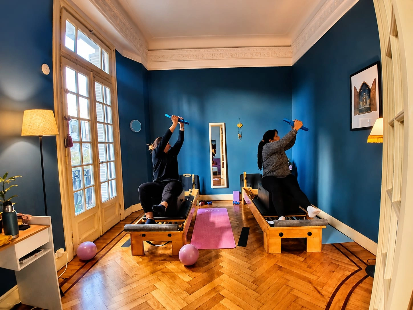 Clase de Pilates Reformer en Casa Mare