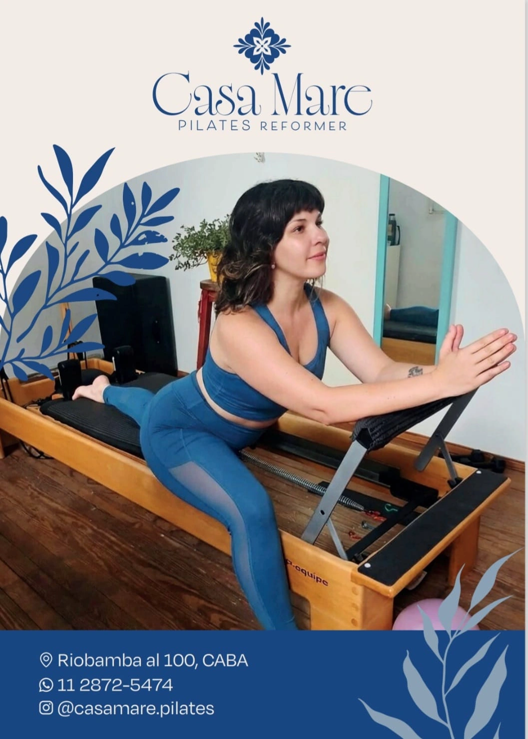 Laura Guitart, instructora y fundadora de Casa Mare, sobre el reformer